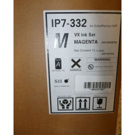 Seiko IP7-332 VX Magenta Ink - 1 Liter (3 pack)