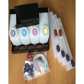 Mutoh Bulk Ink System (4 bottles / 4 cassettes) - ZMY-08907